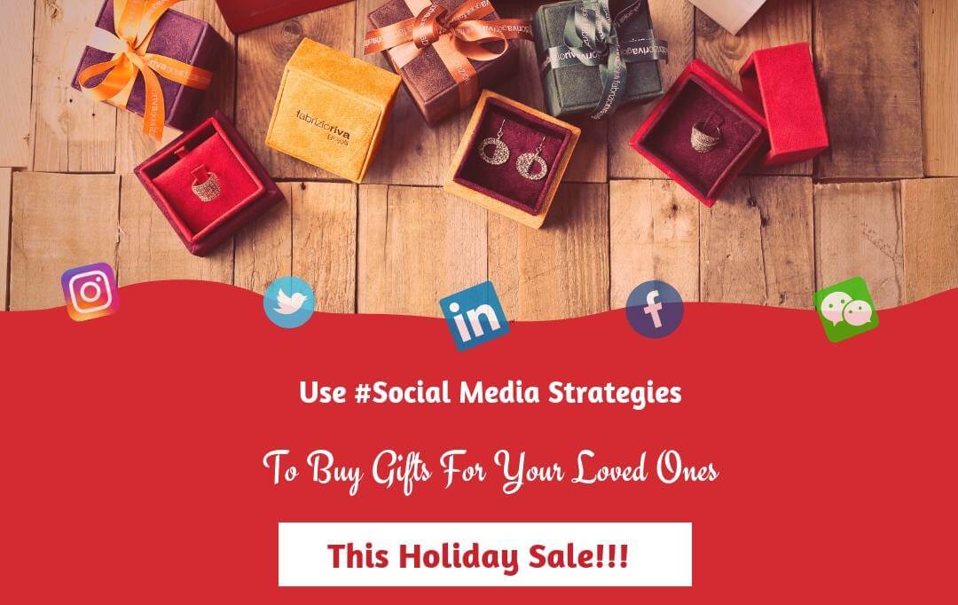 strategies used to drive holiday sale using social media