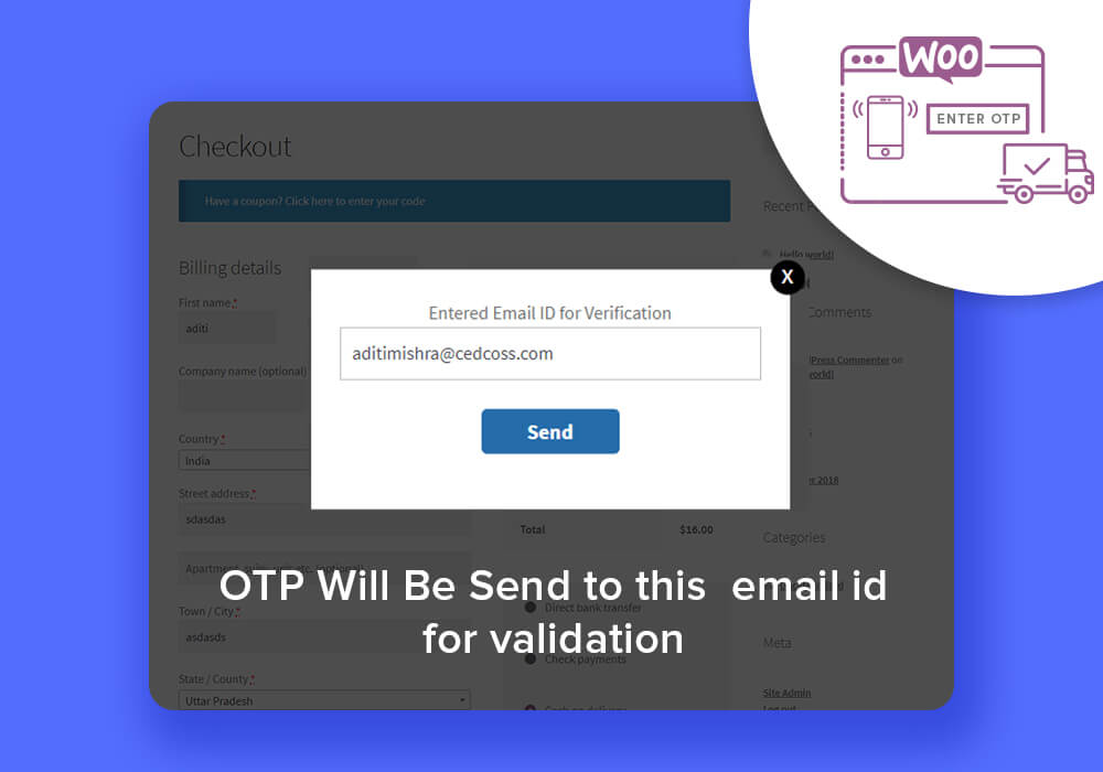 Validate order on COD MakeBetter