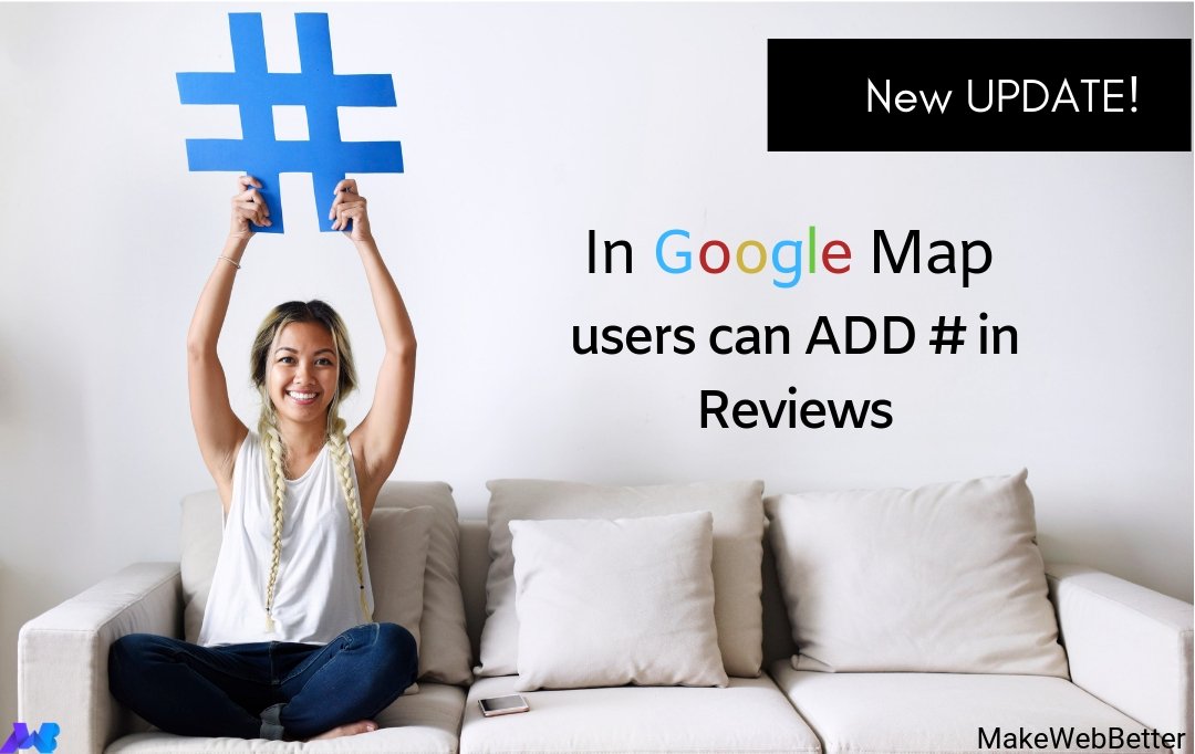 hashtag in google map reviews