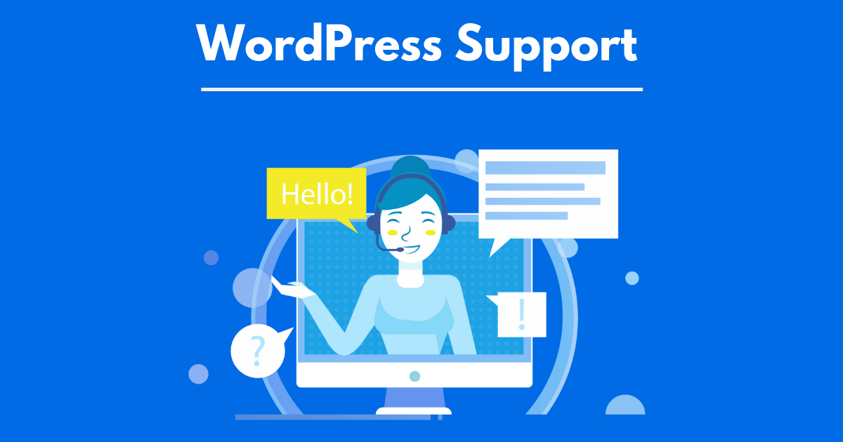 wordpress support