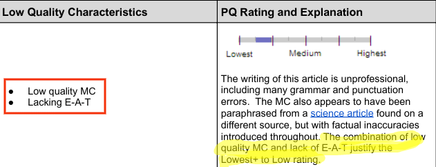 pq rating description