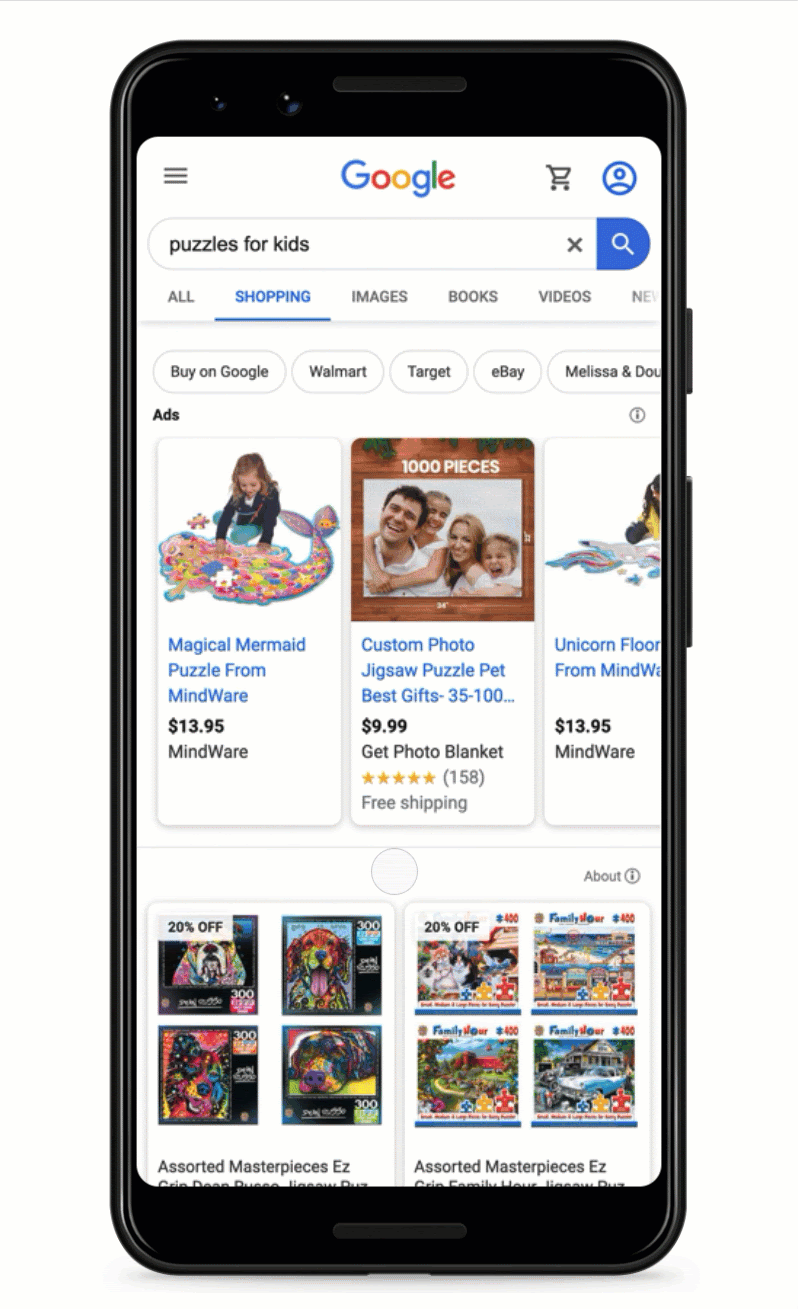 google free product listing