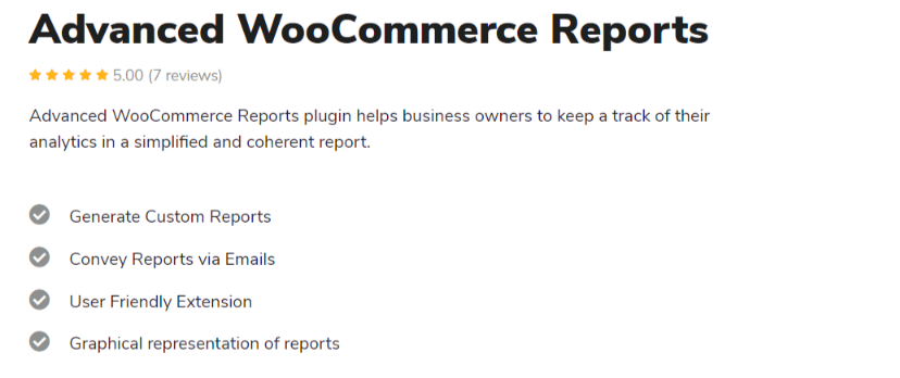 advanced woocommerce reports