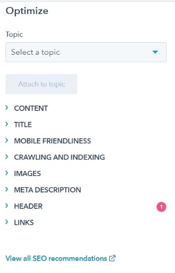 hubspot cms seo tool