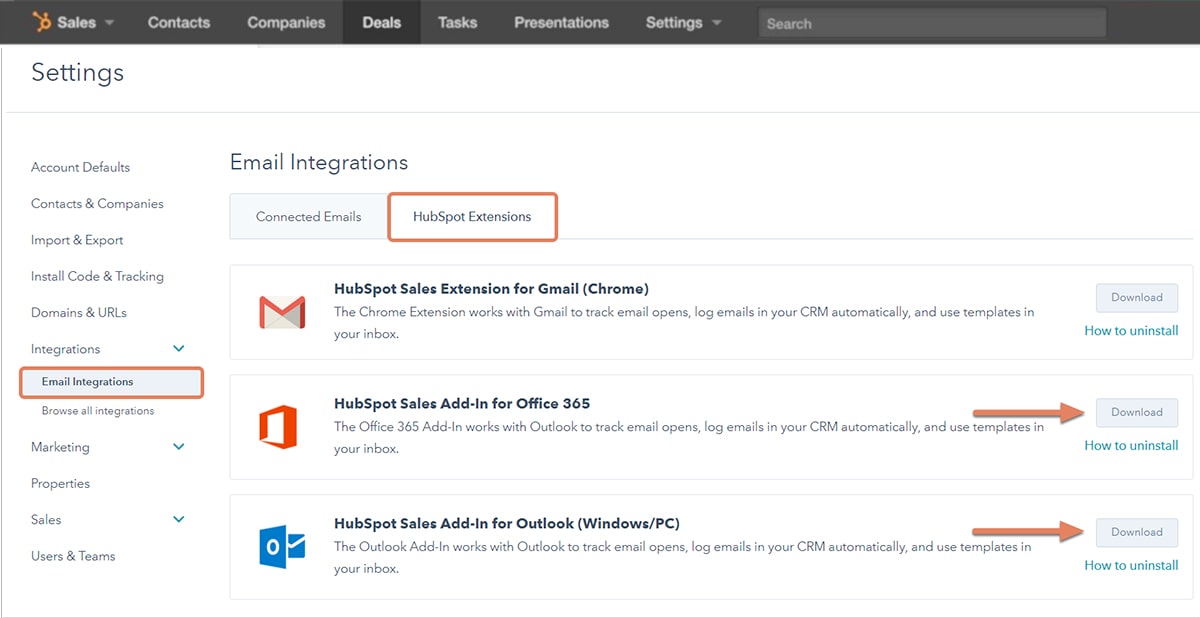 gmail outlook integration