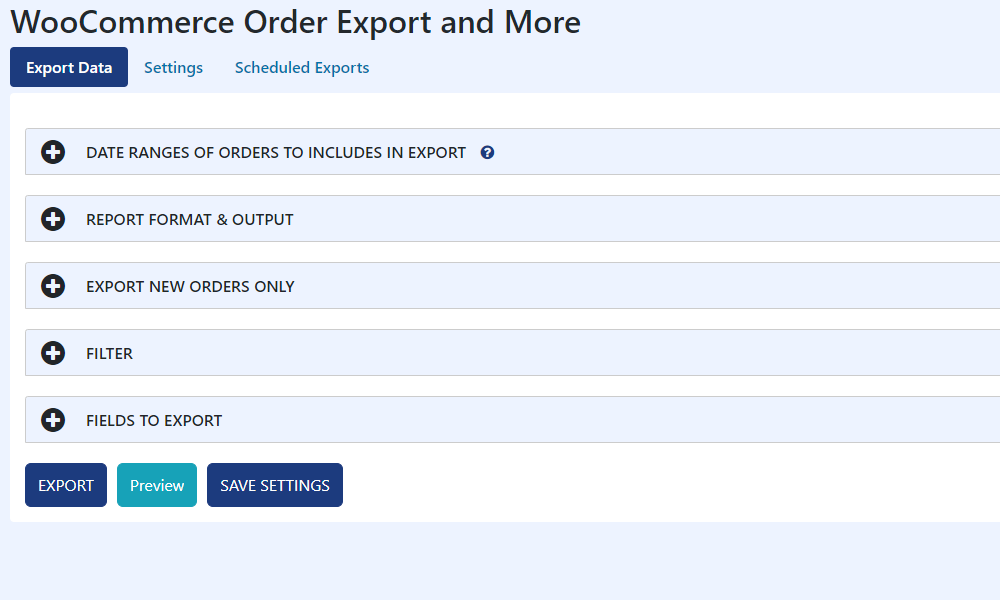 order export