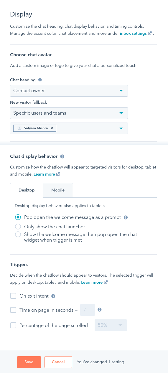 How to add hubspot live chat to your website