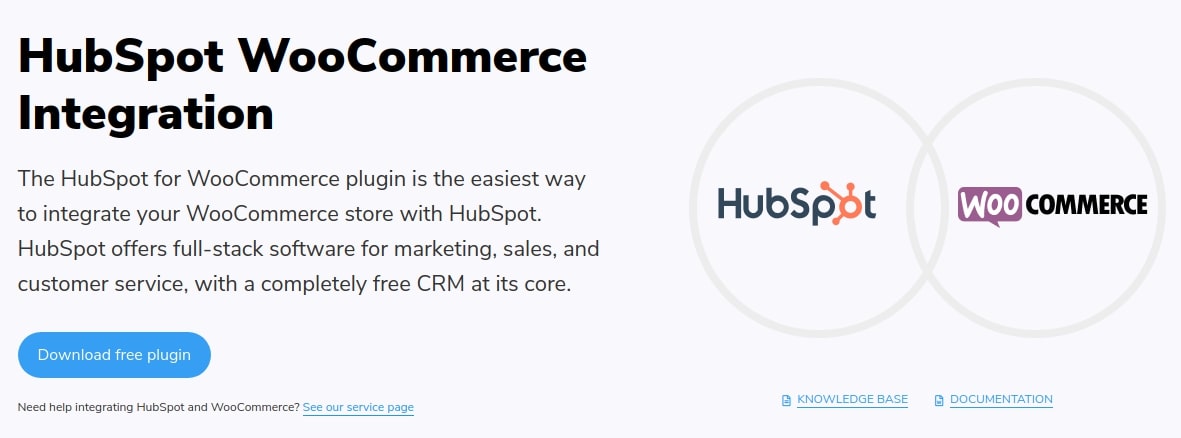 hubspot woocommerce integration
