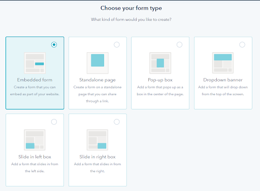 hubspot form template