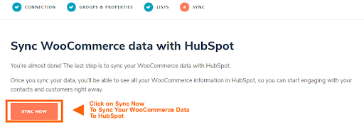 sync woocommerce