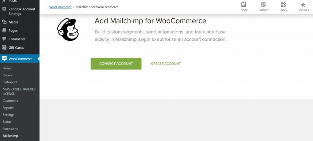 mailchimp for woocommerce