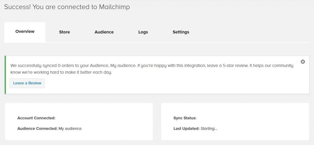 Woocommerce sync 