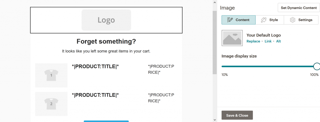 email marketing design