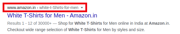 product categories search results