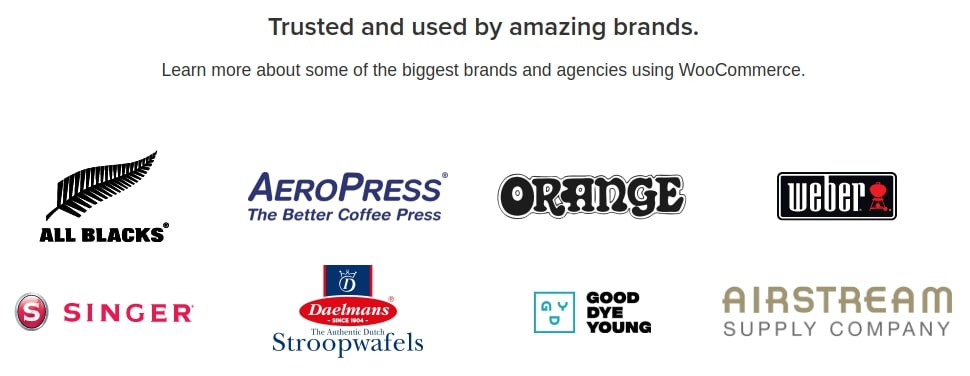 WooCommerce showcase