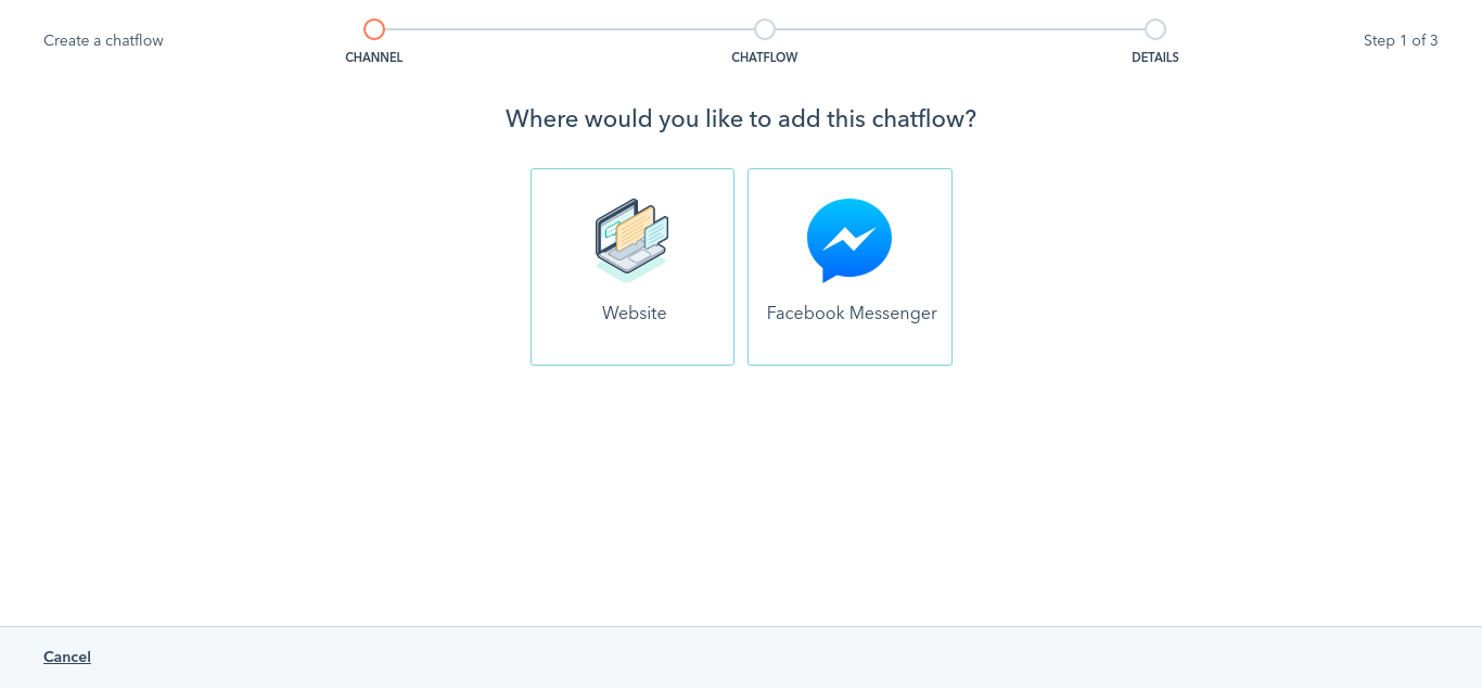 HubSpot ecommerce challenges chatflow