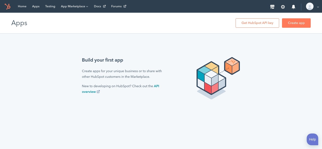hubspot developer account