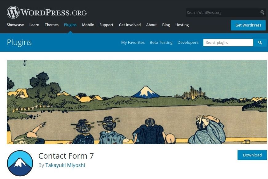 WordPress contact form