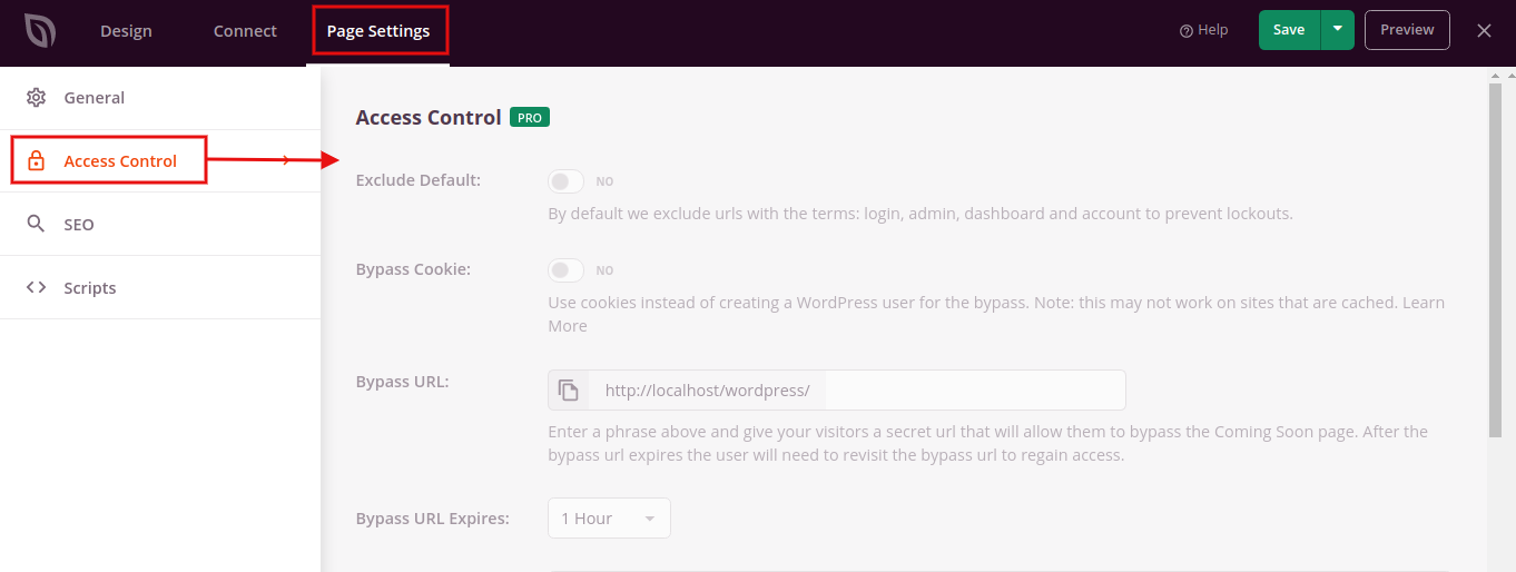 seedprod-design-comingsoon-accesscontrol