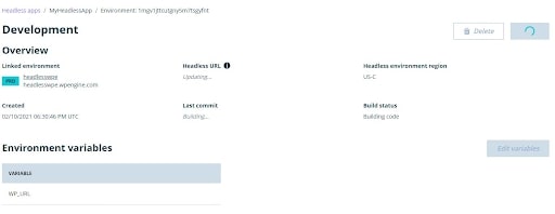 atlas headless development dashboard