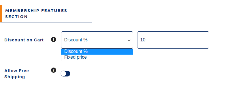 members only discount