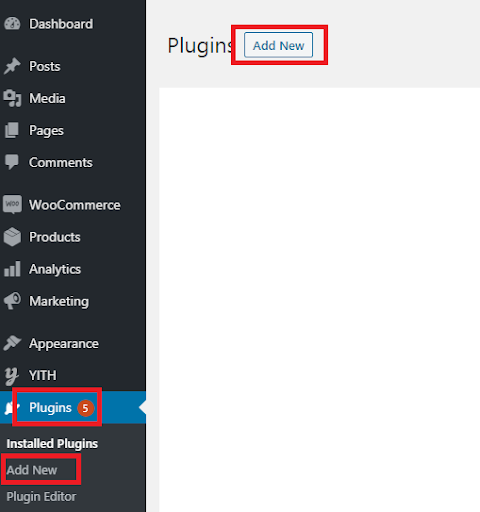 WooCommerce transactional email step 1