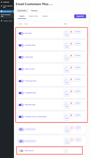 WooCommerce transactional email step 6