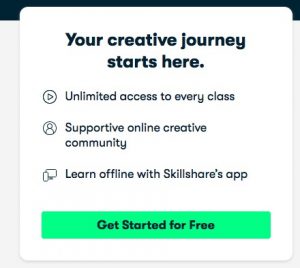 skillshare benefits CTA