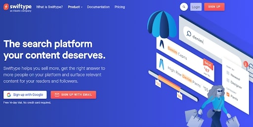 swiftype site search
