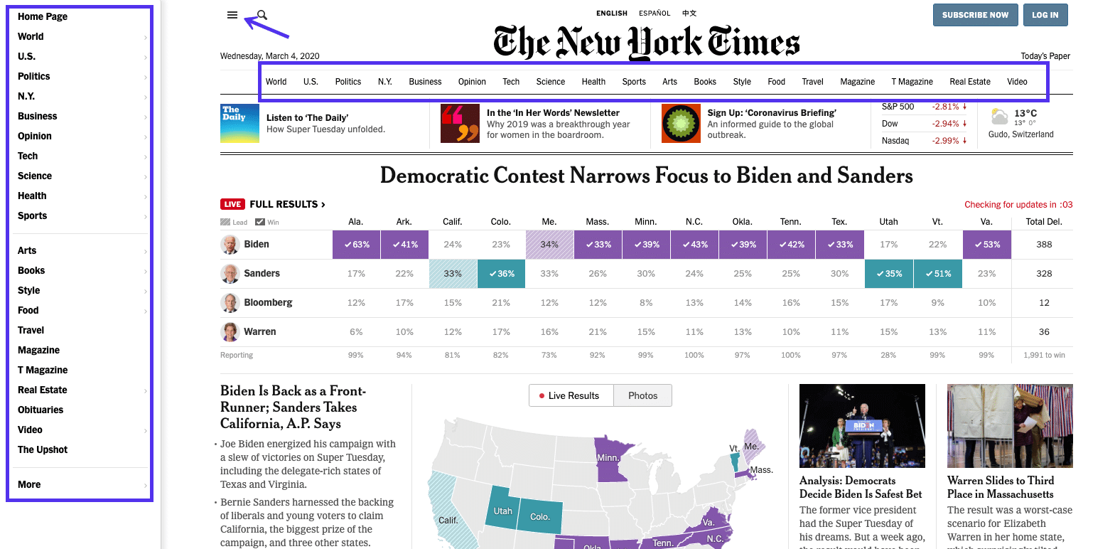 new york times example