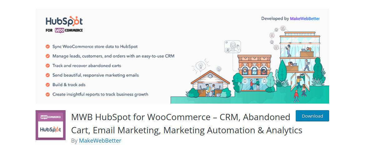 WooCommerce CRM integration plugins HubSpot