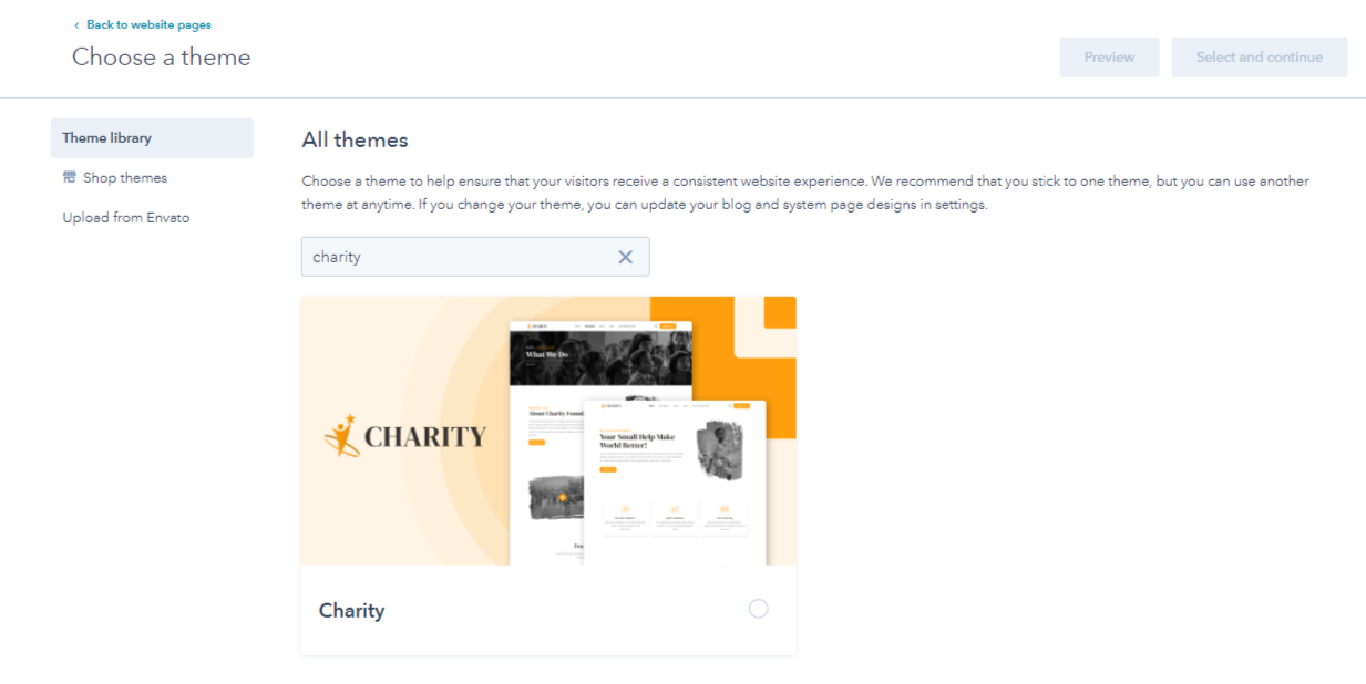 HubSpot CMS Themes