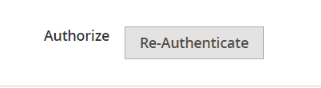 authorize button