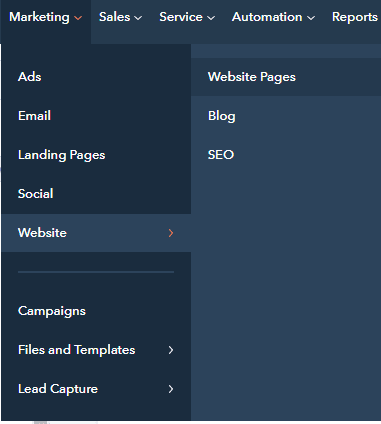 HubSpot Template customization
