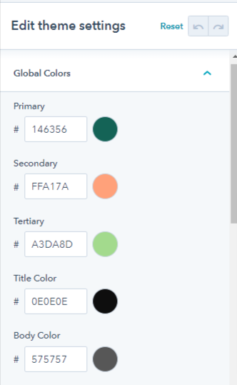 hubspot module settings