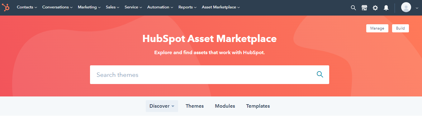 HubSpot Asset Marketplace