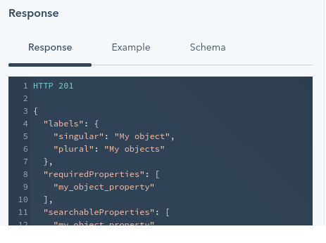 hubspot api custom objects