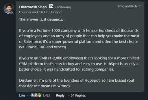 hubspot vs salesforce
