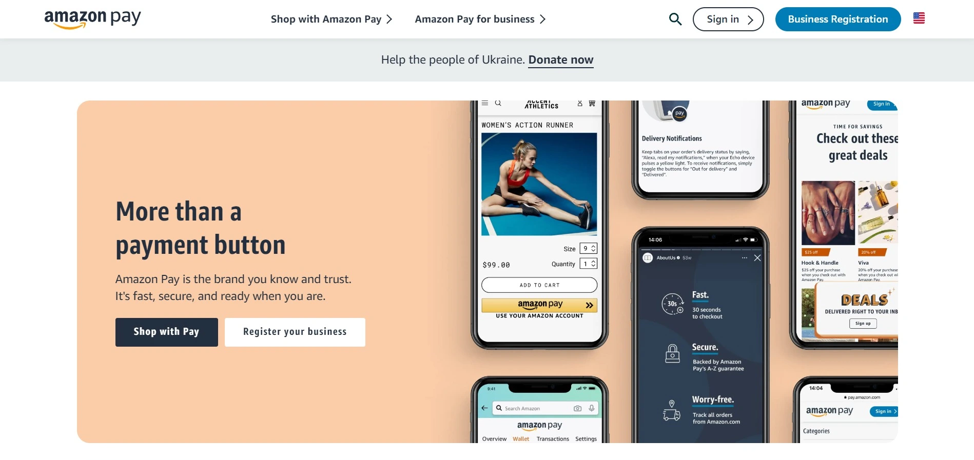 amazon pay homepage