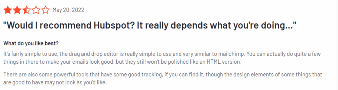 compare hubspot and zoho