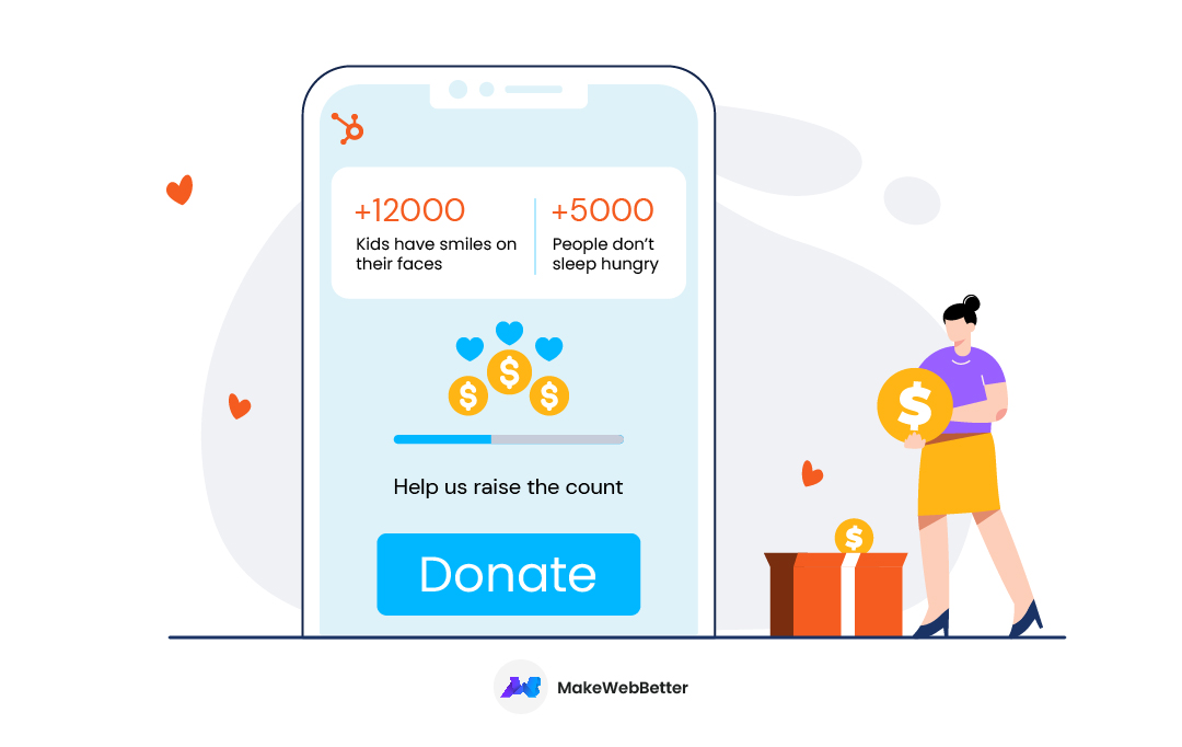 create donation page with HubSpot CMS