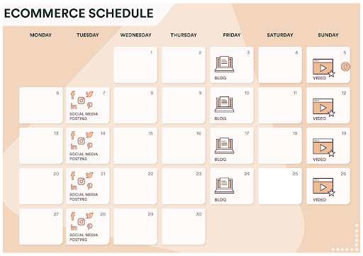 ecommerce calendar