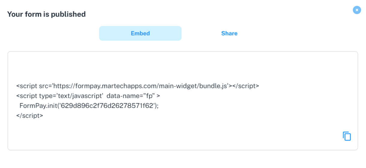 hubspot payment form Code