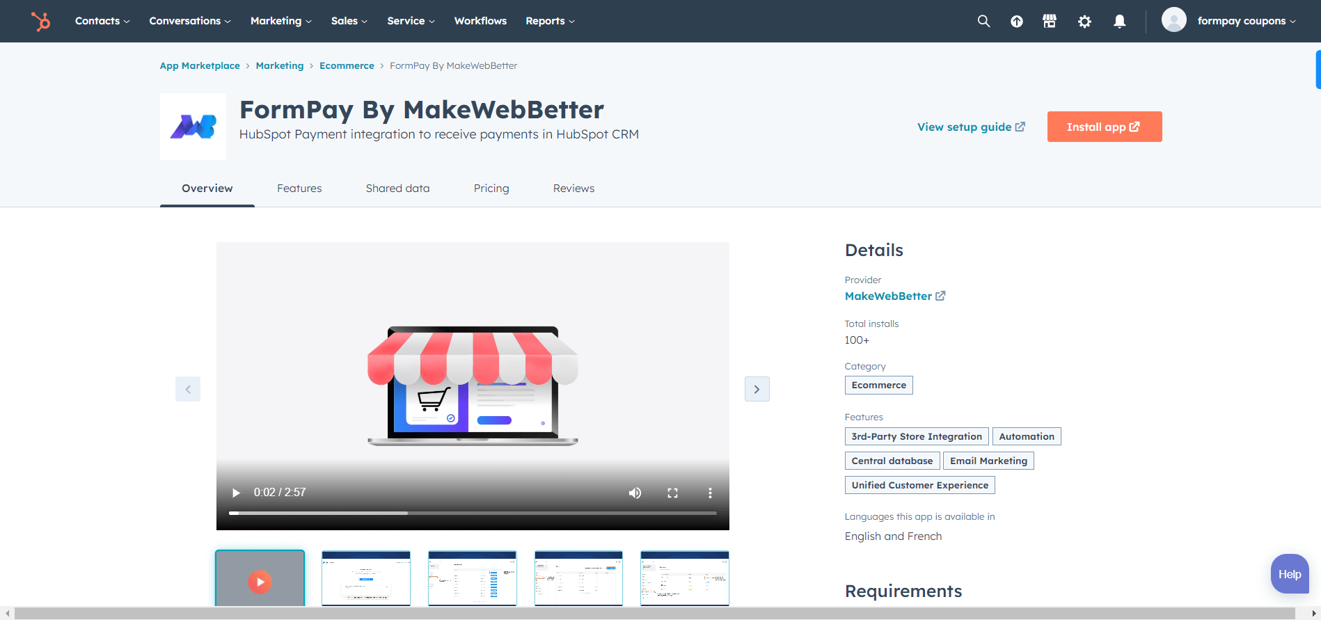 FormPay By MakeWebBetter