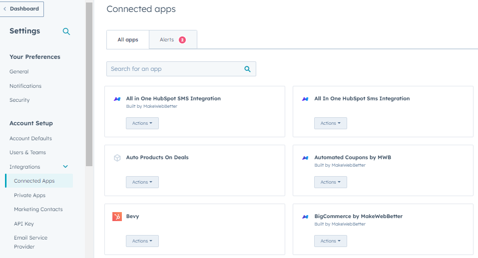 hubspot integrations
