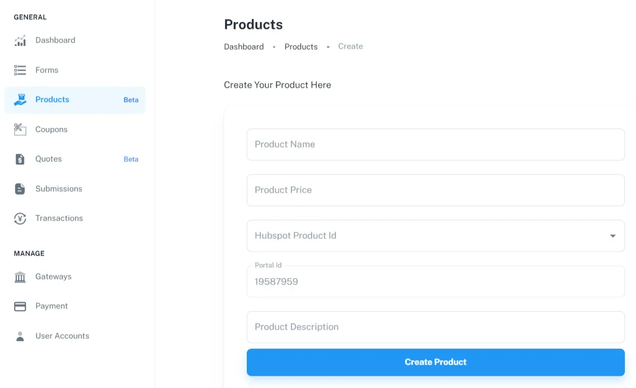 create-products