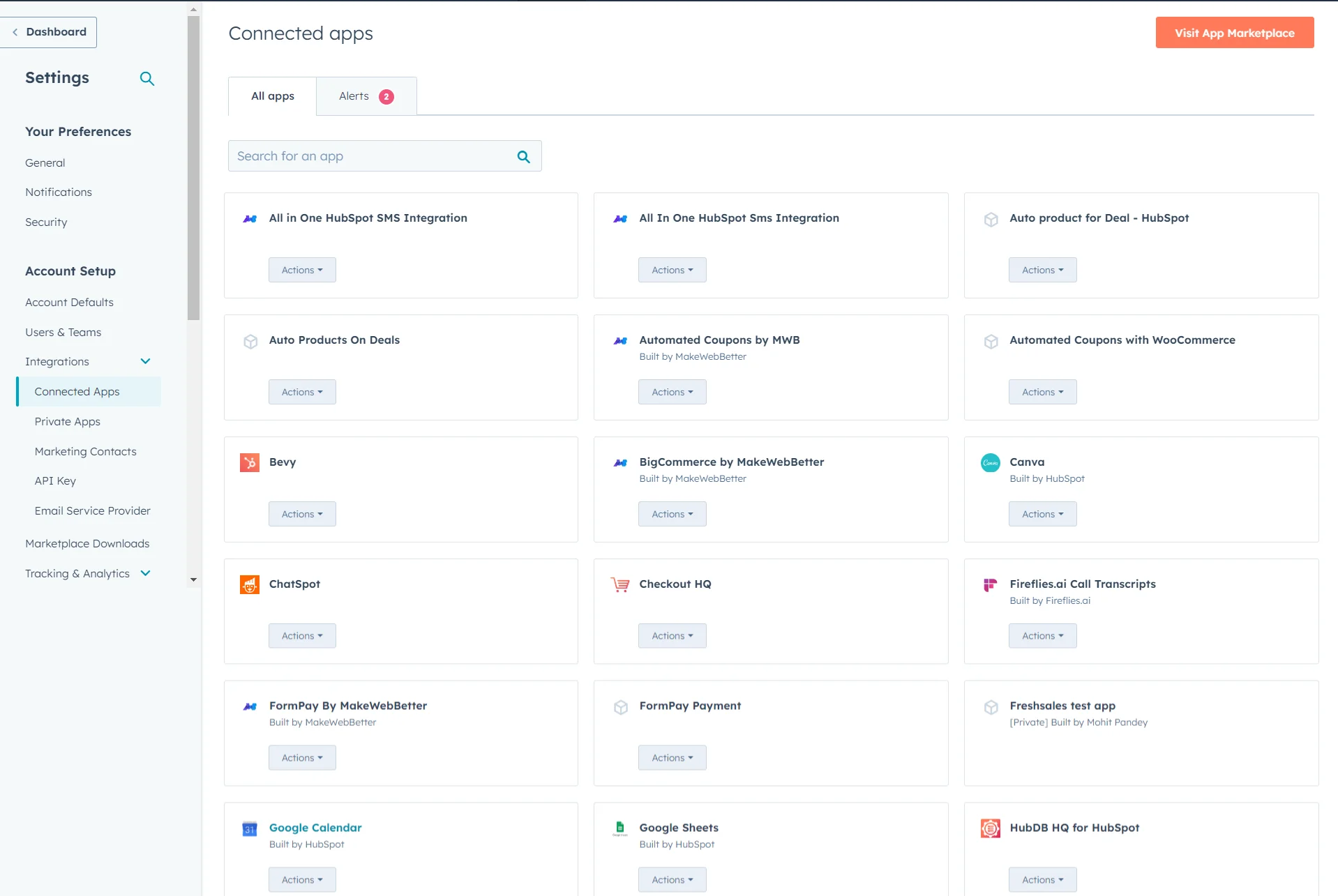 hubspot integrations for saas business