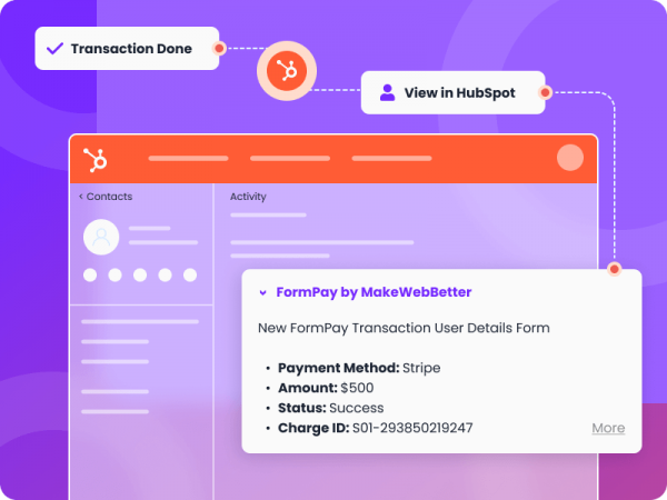 FormPay: HubSpot Payment Integration to Accept Payments within HubSpot CRM