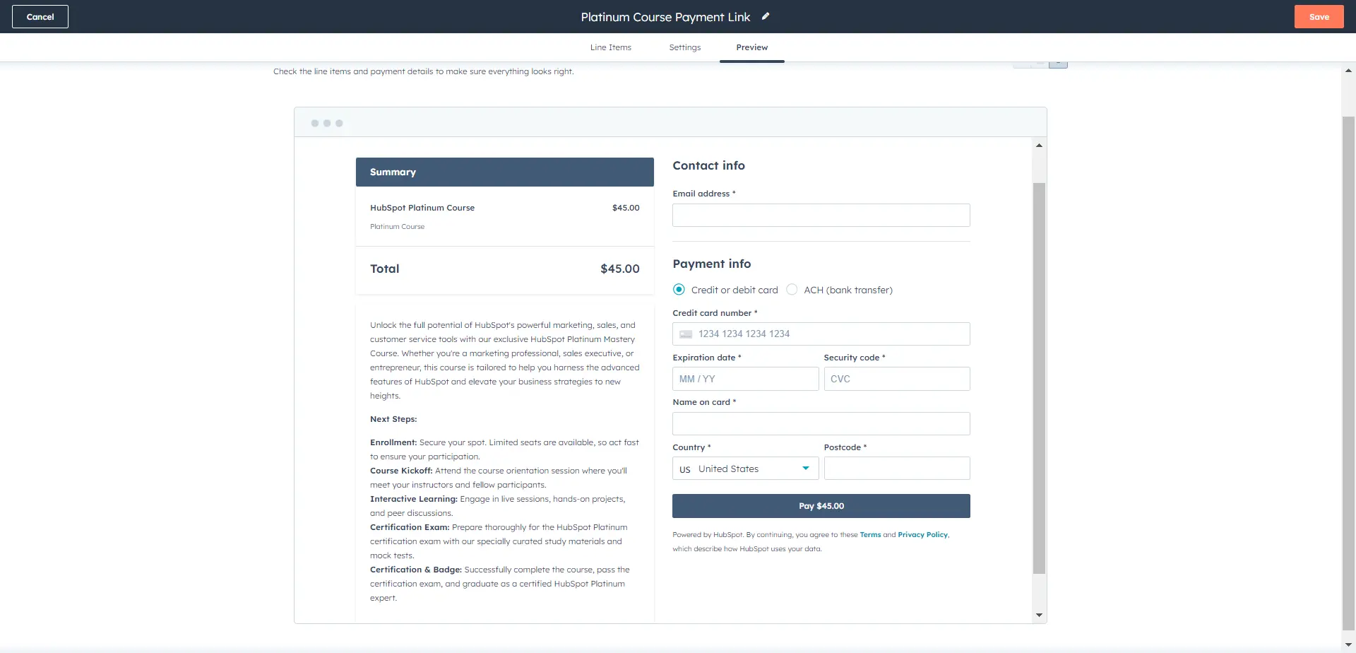 hubspot-payment-links