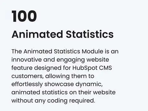 Animated Statistics By Drive Web Studio